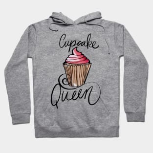 Cupcake Queen Fancy Cup Cakes Hoodie